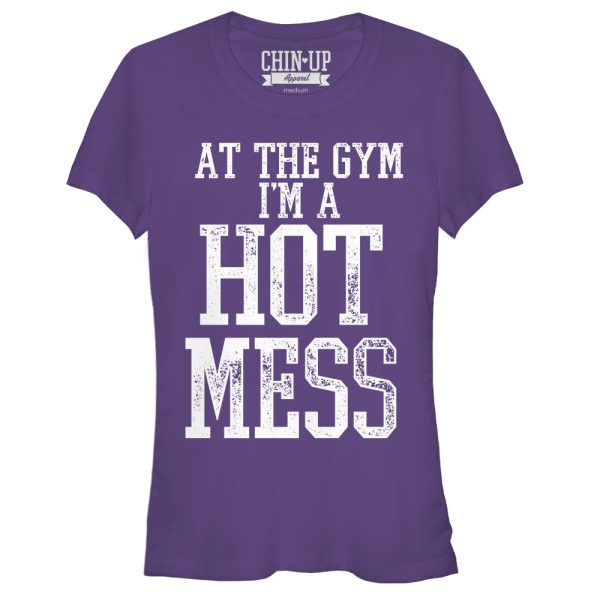 Junior_s CHIN UP Hot Mess T-Shirt