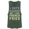 Junior_s CHIN UP I Love French Fries Festival Muscle Tee