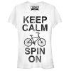 Junior_s CHIN UP Keep Calm Spin On T-Shirt