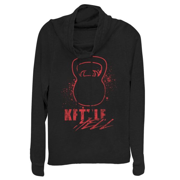 Junior_s CHIN UP Kettlebell Hell Cowl Neck Sweatshirt