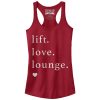 Junior_s CHIN UP Lift Love Lounge Racerback Tank Top