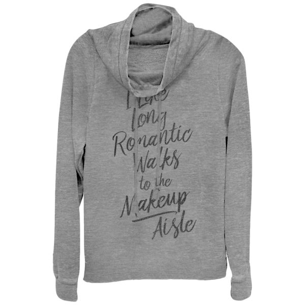 Junior_s CHIN UP Makeup Aisle Cowl Neck Sweatshirt