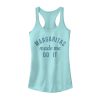 Junior_s CHIN UP Margaritas Made Me Do It Racerback Tank Top
