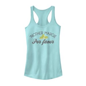 Junior_s CHIN UP Margie Por Favor Racerback Tank Top