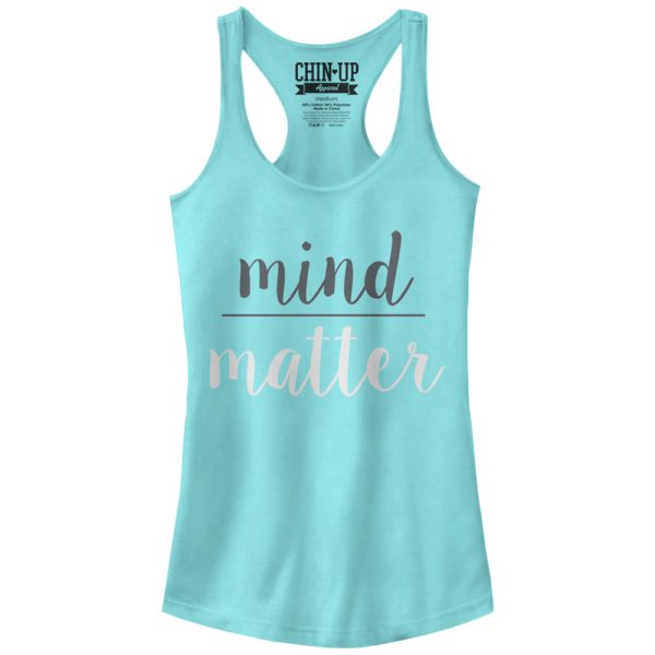 Junior_s CHIN UP Mind Over Matter Racerback Tank Top