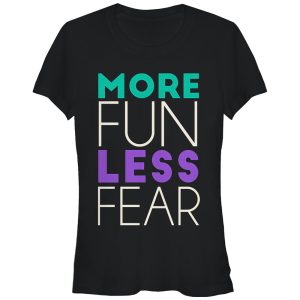 Junior_s CHIN UP More Fun Less Fear T-Shirt