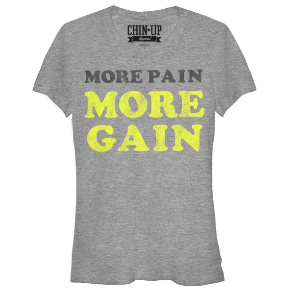 Junior_s CHIN UP More Pain T-Shirt