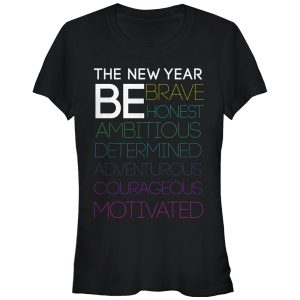 Junior_s CHIN UP New Year Be Motivated T-Shirt