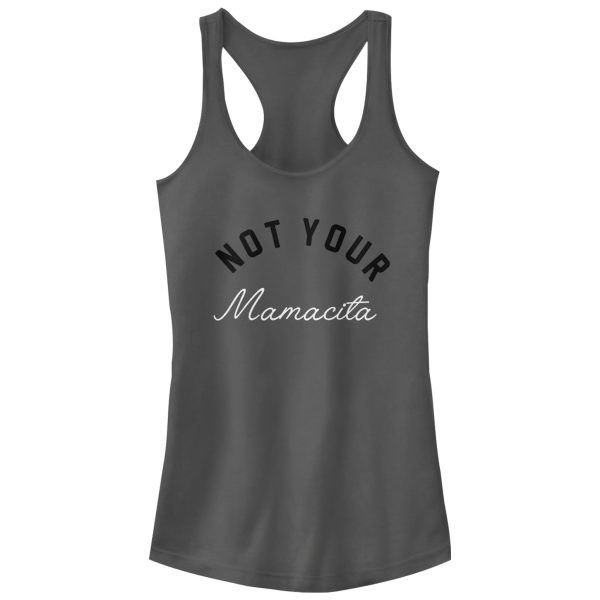 Junior_s CHIN UP Not Your Mamacita Racerback Tank Top