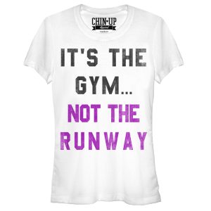 Junior_s CHIN UP Not the Runway T-Shirt