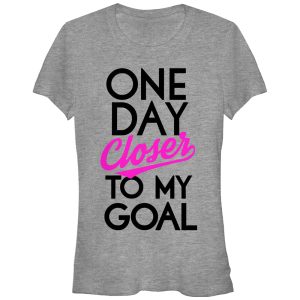 Junior_s CHIN UP One Day Closer to My Goal T-Shirt