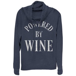 Junior_s CHIN UP Powered By Wine Cowl Neck Sweatshirt