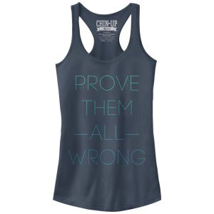 Junior_s CHIN UP Prove Them All Wrong Racerback Tank Top