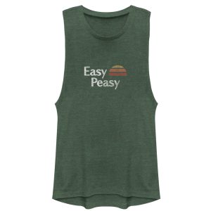 Junior_s CHIN UP Retro Easy Peasy Festival Muscle Tee