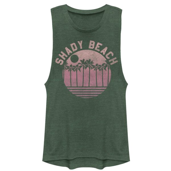 Junior_s CHIN UP Retro Shady Beach Festival Muscle Tee