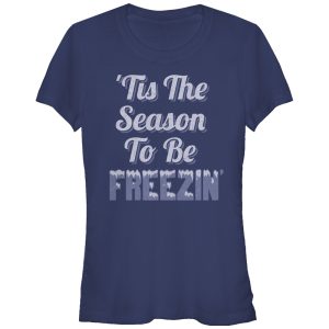 Junior_s CHIN UP Season to Be Freezing T-Shirt