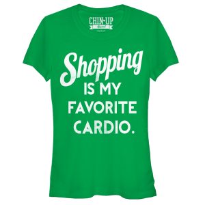 Junior_s CHIN UP Shopping is Cardio T-Shirt