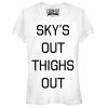 Junior_s CHIN UP Sky_s Out Thighs Out T-Shirt