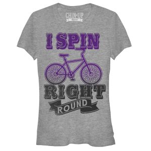 Junior_s CHIN UP Spin Right Round T-Shirt