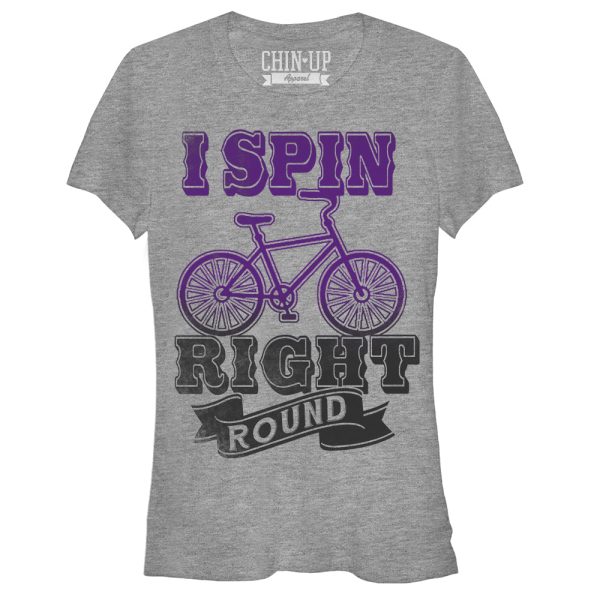 Junior_s CHIN UP Spin Right Round T-Shirt