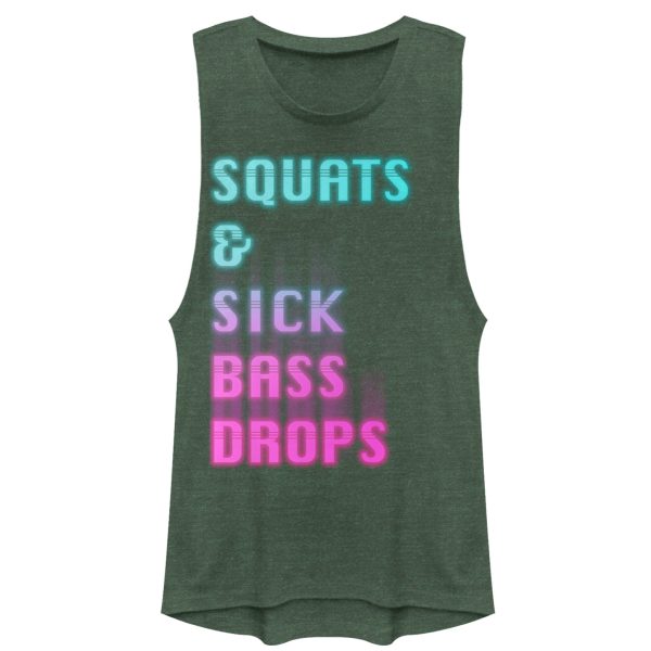 Junior_s CHIN UP Squats & Sick Bass Drops Festival Muscle Tee