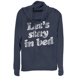 Junior_s CHIN UP Stay in Bed Cowl Neck Sweatshirt