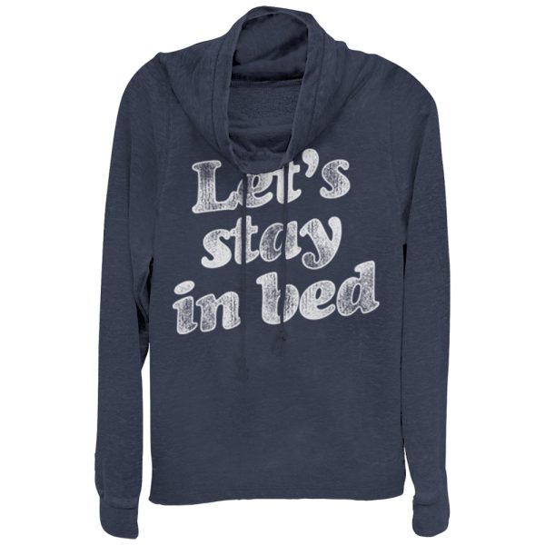 Junior_s CHIN UP Stay in Bed Cowl Neck Sweatshirt