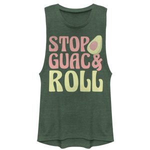 Junior_s CHIN UP Stop Guac & Roll Motto Festival Muscle Tee