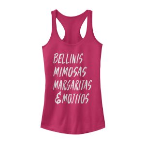 Junior_s CHIN UP Summer Cocktails Racerback Tank Top