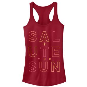 Junior_s CHIN UP Sun Salute Racerback Tank Top