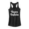 Junior_s CHIN UP Taco Tequila Racerback Tank Top