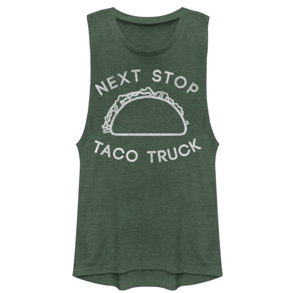 Junior_s CHIN UP Taco Truck Stop Festival Muscle Tee