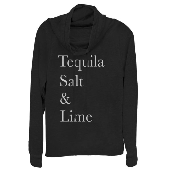 Junior_s CHIN UP Tequila Essentials Cowl Neck Sweatshirt