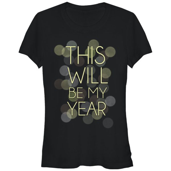 Junior_s CHIN UP This Will Be My Year T-Shirt