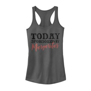 Junior_s CHIN UP Today Sponsored by Margaritas Racerback Tank Top