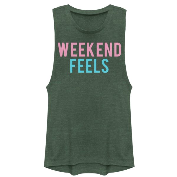 Junior_s CHIN UP Weekend Feels Festival Muscle Tee