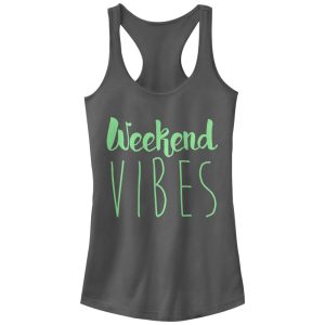 Junior_s CHIN UP Weekend Vibes Racerback Tank Top