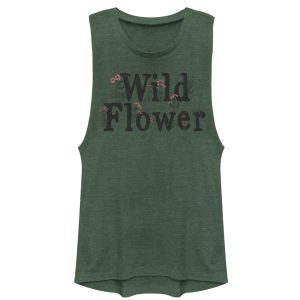 Junior_s CHIN UP Wild Flower Festival Muscle Tee