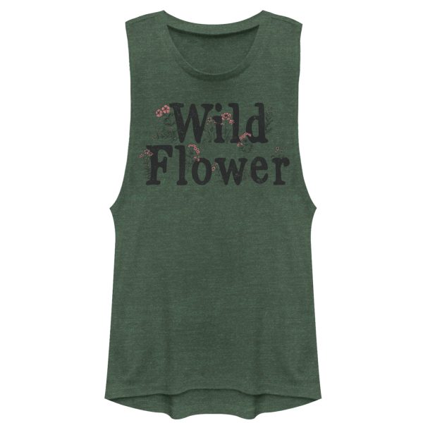 Junior_s CHIN UP Wild Flower Festival Muscle Tee