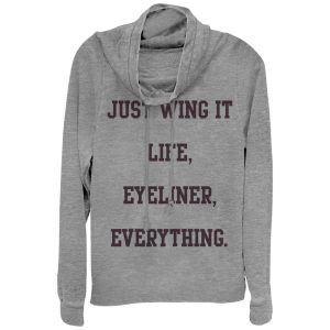 Junior_s CHIN UP Wing It Cowl Neck Sweatshirt