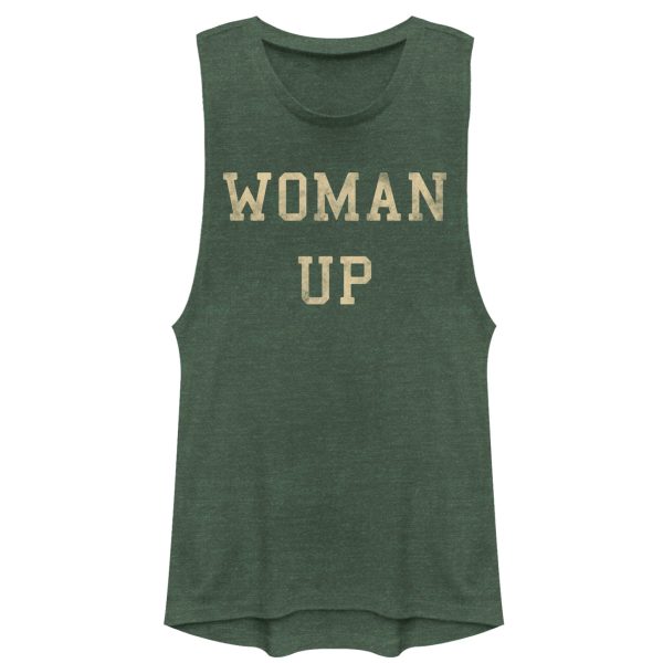 Junior_s CHIN UP Woman Up Festival Muscle Tee