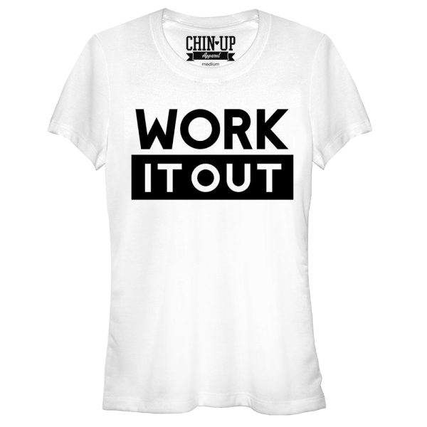 Junior_s CHIN UP Work It T-Shirt