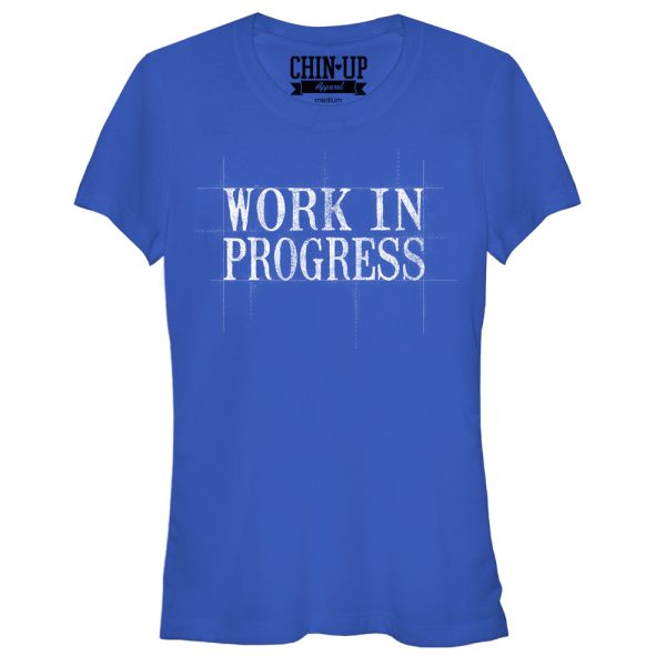 Junior_s CHIN UP Work in Progress T-Shirt