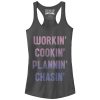 Junior_s CHIN UP Working Cooking Planning Chasing Racerback Tank Top
