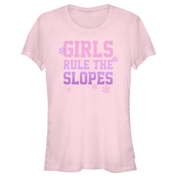 Junior_s Lost Gods Girls Rule the Slopes T-Shirt