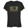 Junior_s Mossy Oak Black In the Woods Logo T-Shirt