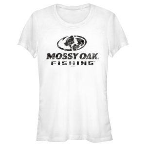 Junior_s Mossy Oak Black Water Fishing Logo T-Shirt