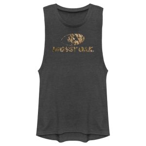 Junior_s Mossy Oak Grass Blades Filled Logo Festival Muscle Tee