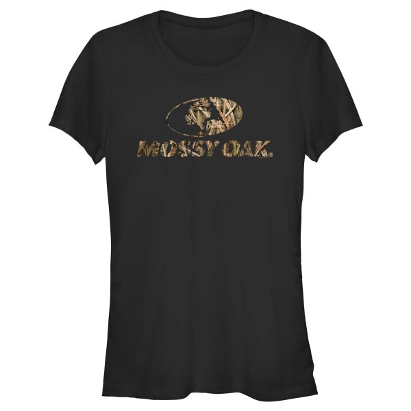 Junior_s Mossy Oak Grass Blades Filled Logo T-Shirt