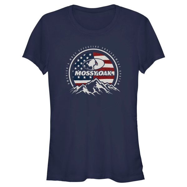 Junior_s Mossy Oak Patriotic Valley Logo T-Shirt